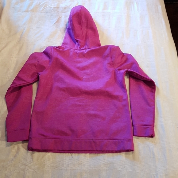 Under Armour purple YLG hoodie sweater - Picture 3 of 5
